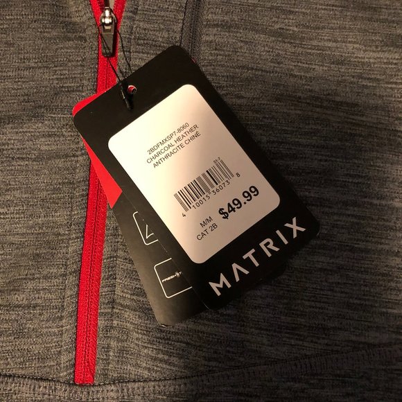 Matrix Long-sleeved Activewear Shirt - Mens Medium - New with Tags - Picture 2 of 10